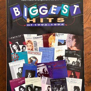 Easy Piano Arrangements by Dan Coates (Biggest Hits of the 1993-1994)